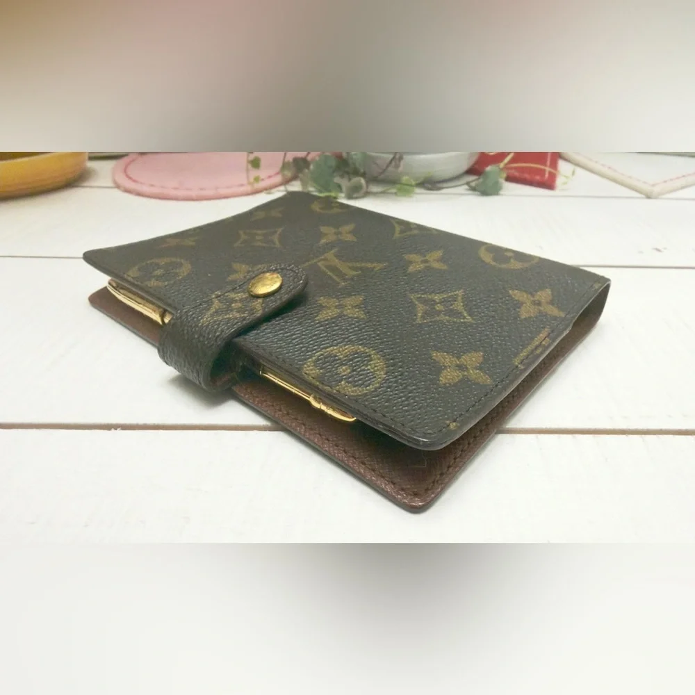 Louis Vuitton Monogram Agenda Planner PM w Gold Pen